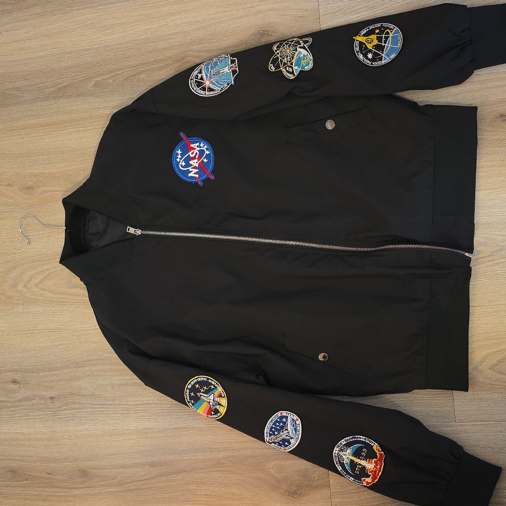 NASA Flight Jacket Mission Badges Official Logo History Science